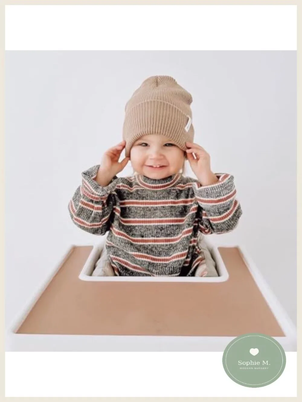 Toddler Beanie Knit Winter Soft Warm Hat for Boys Girls Ages 1-6